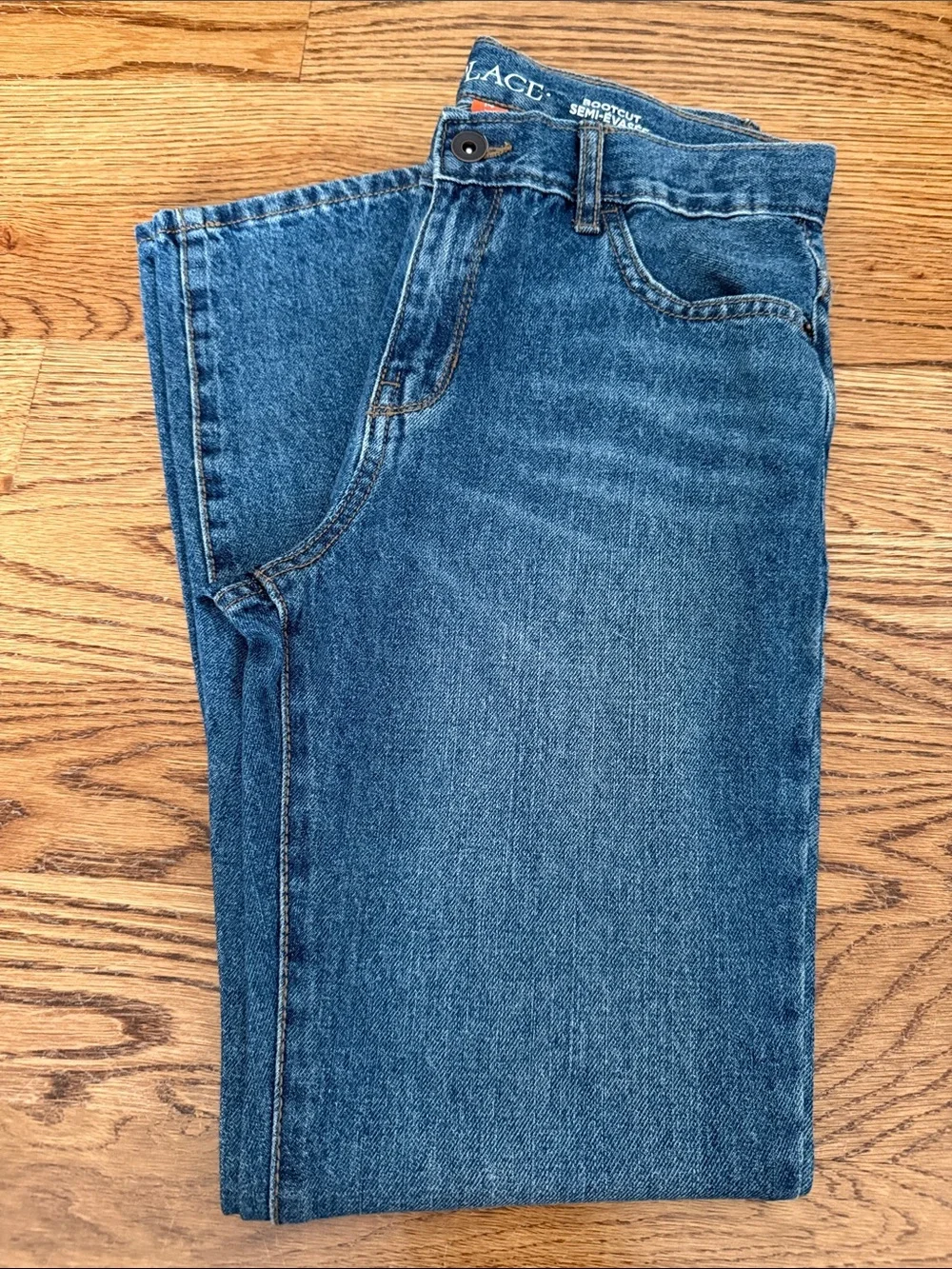 The Children's Place Blue Denim Jeans Trio for Kids